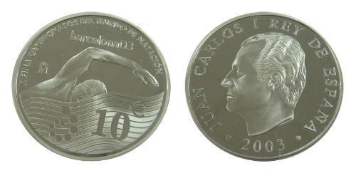 10 Euro Regno di Spagna (1976 - ) Argento 