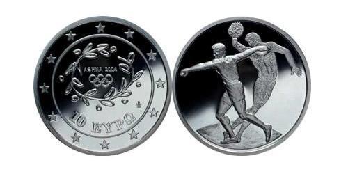 10 Euro Repubblica Ellenica (1974 - ) Argento 