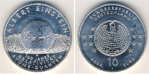 10 Euro Repubblica Federale di Germania (1990 - ) Argento 