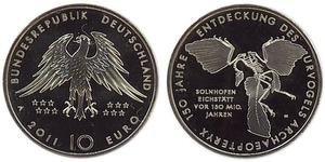 10 Euro Repubblica Federale di Germania (1990 - ) Argento 