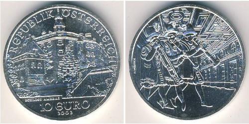 10 Euro Republic of Austria (1955 - ) Argento 