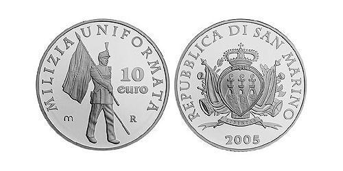 10 Euro San Marino (301 - ) Argento 
