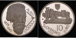 10 Euro Slovacchia Argento 