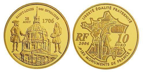 10 Euro Cinquième République (1958 - ) Or 