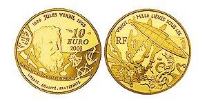 10 Euro Quinta Repubblica francese (1958 - ) Oro 