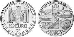 10 Euro Alemania (1990 - ) Plata 