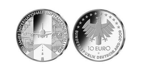 10 Euro Alemania (1990 - ) Plata 
