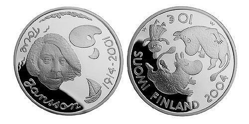 10 Euro Finlandia (1917 - ) Plata 