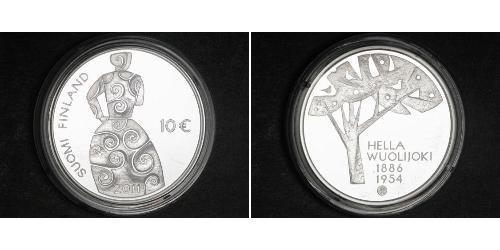 10 Euro Finlandia (1917 - ) Plata 