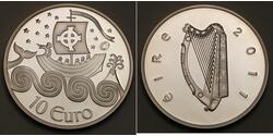 10 Euro Irlanda (1922 - ) Plata 