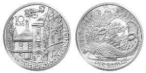 10 Euro Republic of Austria (1955 - ) Plata 