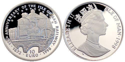 10 Euro Isle of Man Platinum Elizabeth II (1926-2022)