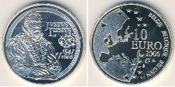 10 Euro Belgien Silber 