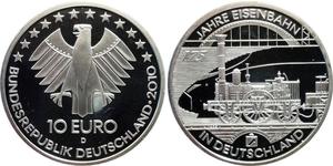 10 Euro Bundesrepublik Deutschland  (1990 - ) Silber 
