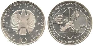 10 Euro Bundesrepublik Deutschland  (1990 - ) Silber 