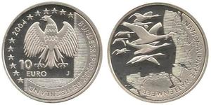 10 Euro Bundesrepublik Deutschland  (1990 - ) Silber 