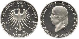 10 Euro Bundesrepublik Deutschland  (1990 - ) Silber 
