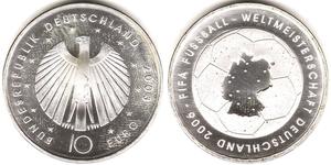 10 Euro Bundesrepublik Deutschland  (1990 - ) Silber 
