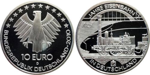 10 Euro Bundesrepublik Deutschland  (1990 - ) Silber 