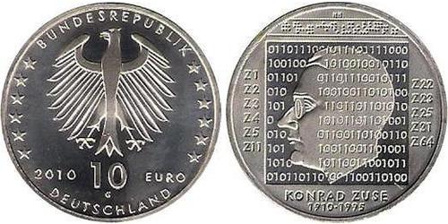 10 Euro Bundesrepublik Deutschland  (1990 - ) Silber 