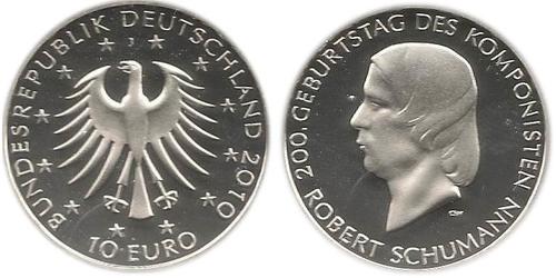 10 Euro Bundesrepublik Deutschland  (1990 - ) Silber 