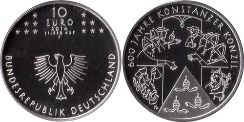 10 Euro Bundesrepublik Deutschland  (1990 - ) Silber 
