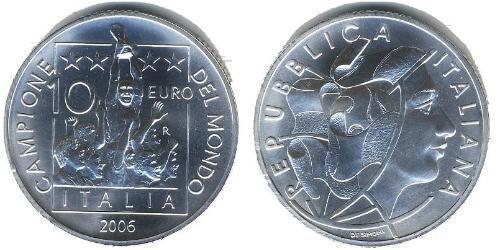 10 Euro Italien Silber 