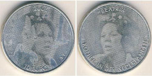 10 Euro Königreich der Niederlande (1815 - ) Silber 