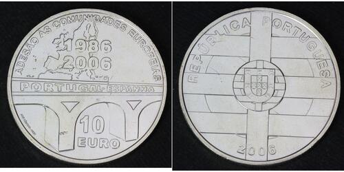 10 Euro Portugal Silber 