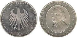 10 Euro Federal Republic of Germany (1990 - ) Silver 