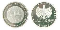 10 Euro Federal Republic of Germany (1990 - ) Silver 