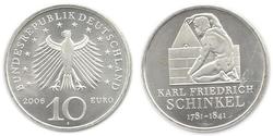10 Euro Federal Republic of Germany (1990 - ) Silver 