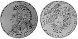 10 Euro Federal Republic of Germany (1990 - ) Silver 