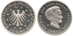 10 Euro Federal Republic of Germany (1990 - ) Silver 