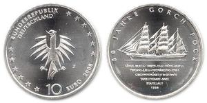 10 Euro Federal Republic of Germany (1990 - ) Silver 