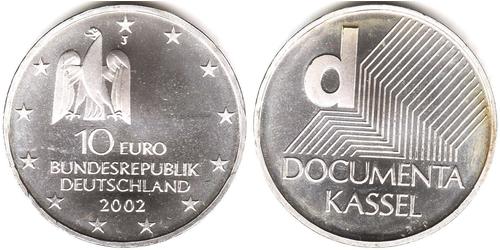 10 Euro Federal Republic of Germany (1990 - ) Silver 