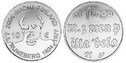 10 Euro Finland (1917 - ) Silver 