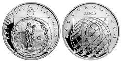 10 Euro Italy Silver 