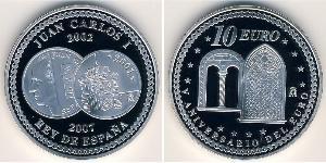 10 Euro Kingdom of Spain (1976 - ) Silver Juan Carlos I of Spain (1938 - )
