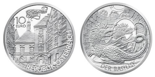 10 Euro Republic of Austria (1955 - ) Silver 