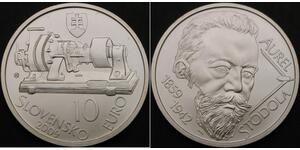10 Euro Slovakia (1993 - ) Silver 