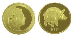 10 Euro 卢森堡 金 