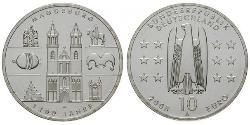 10 Euro 德国 銀 