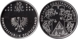 10 Euro 德国 銀 