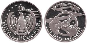 10 Euro 德国 銀 