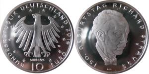 10 Euro 德国 銀 