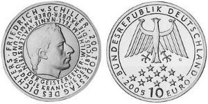 10 Euro 德国 銀 