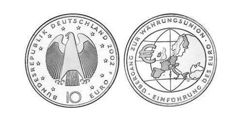 10 Euro 德国 銀 