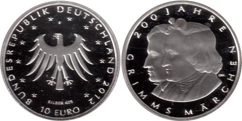 10 Euro 德国 銀 