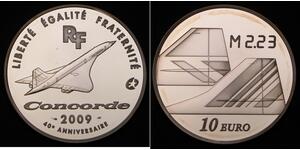 10 Euro 法国 銀 